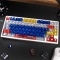 Gundam 104+36 PC UV Printing Keycaps Set Cherry Profile for MX Mechanical Gaming Keyboard